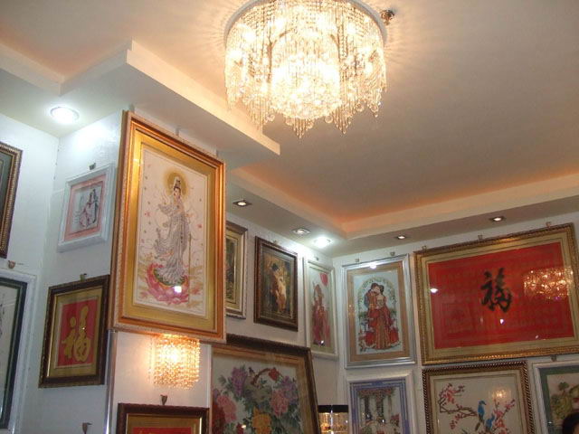 形象店展示之燈光